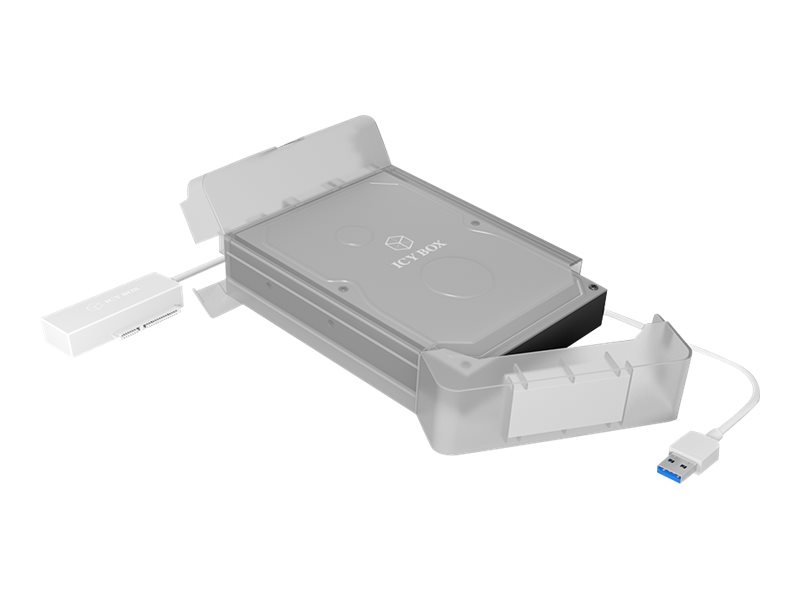ICY BOX  IB-AC705-6G 3,5  USB 3.0 Kombi Gehäuse