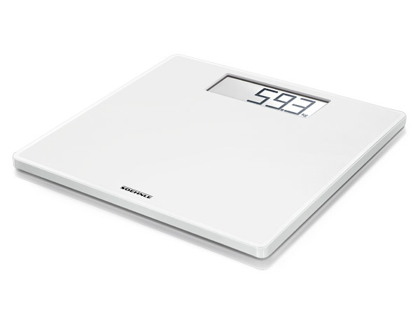 Soehnle Sense Safe 100 - Elektronische Personenwaage - 180 kg - 100 g - Weiß - kg - lb - ST - Quadratisch, Ansicht 2