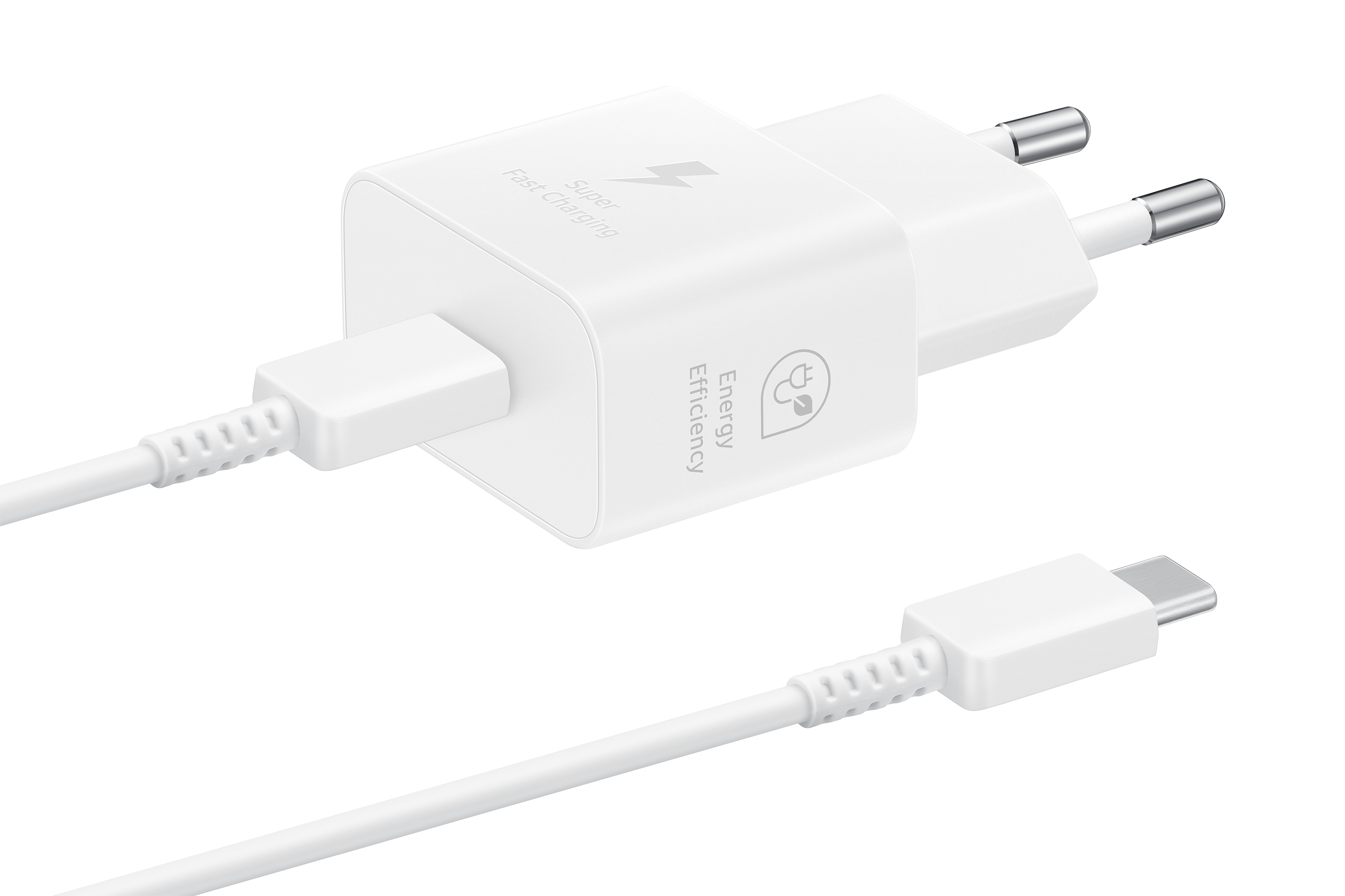 Samsung EP-T2510X - Netzteil - mit Datenkabel - 25 Watt - 3 A - PD 3.0, SFC, PD/PPS (24 pin USB-C), Ansicht 4