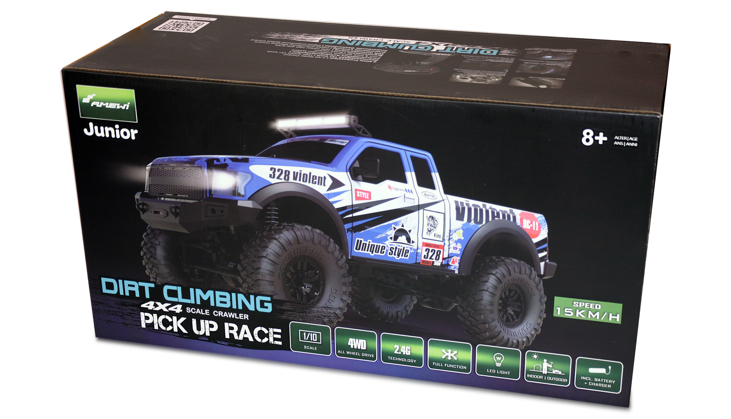 Amewi 22594 - Pickup-LKW - 1:10 - 8 Jahr(e) - 1500 mAh - 1,75 kg, Ansicht 4