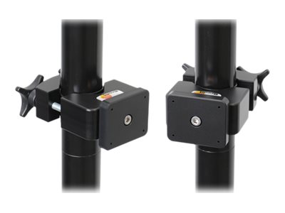 Brodit Pipe Mount with mounting plate - Aktive Halterung - Drinnen - Schwarz, Ansicht 2