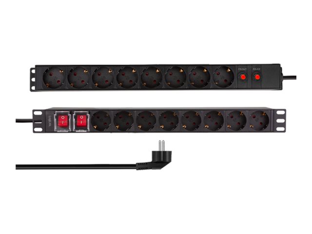 LogiLink Basic - Stromverteilungseinheit (Rack - einbaufähig)