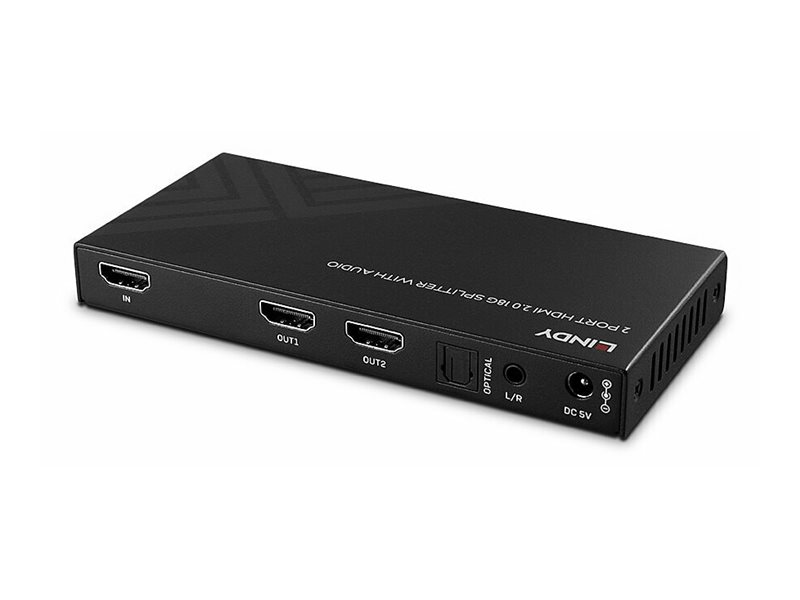 Lindy Video-Audio-Splitter - 2 x HDMI - Desktop