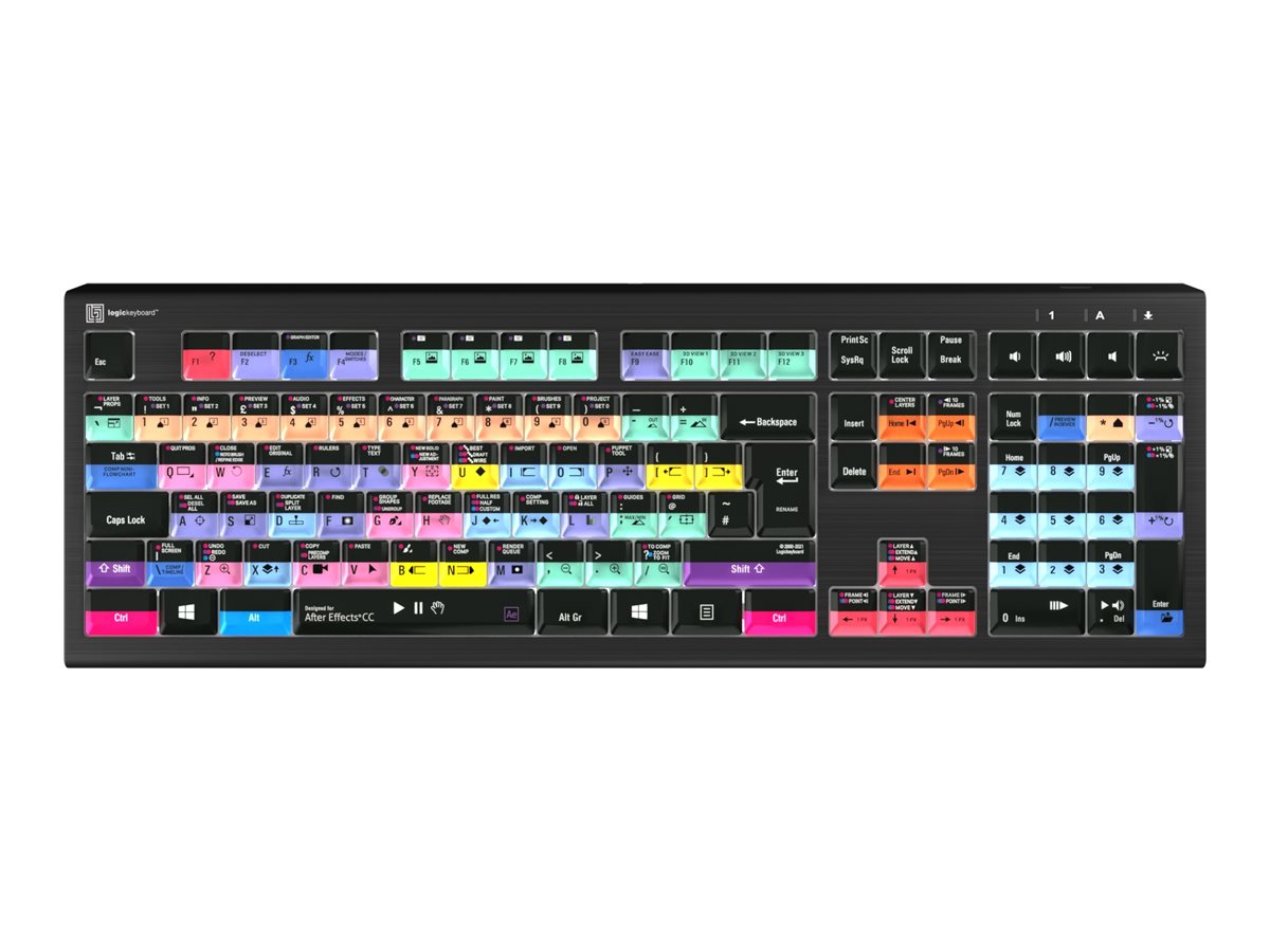 Logickeyboard Adobe After Effects Astra 2 - Tastatur