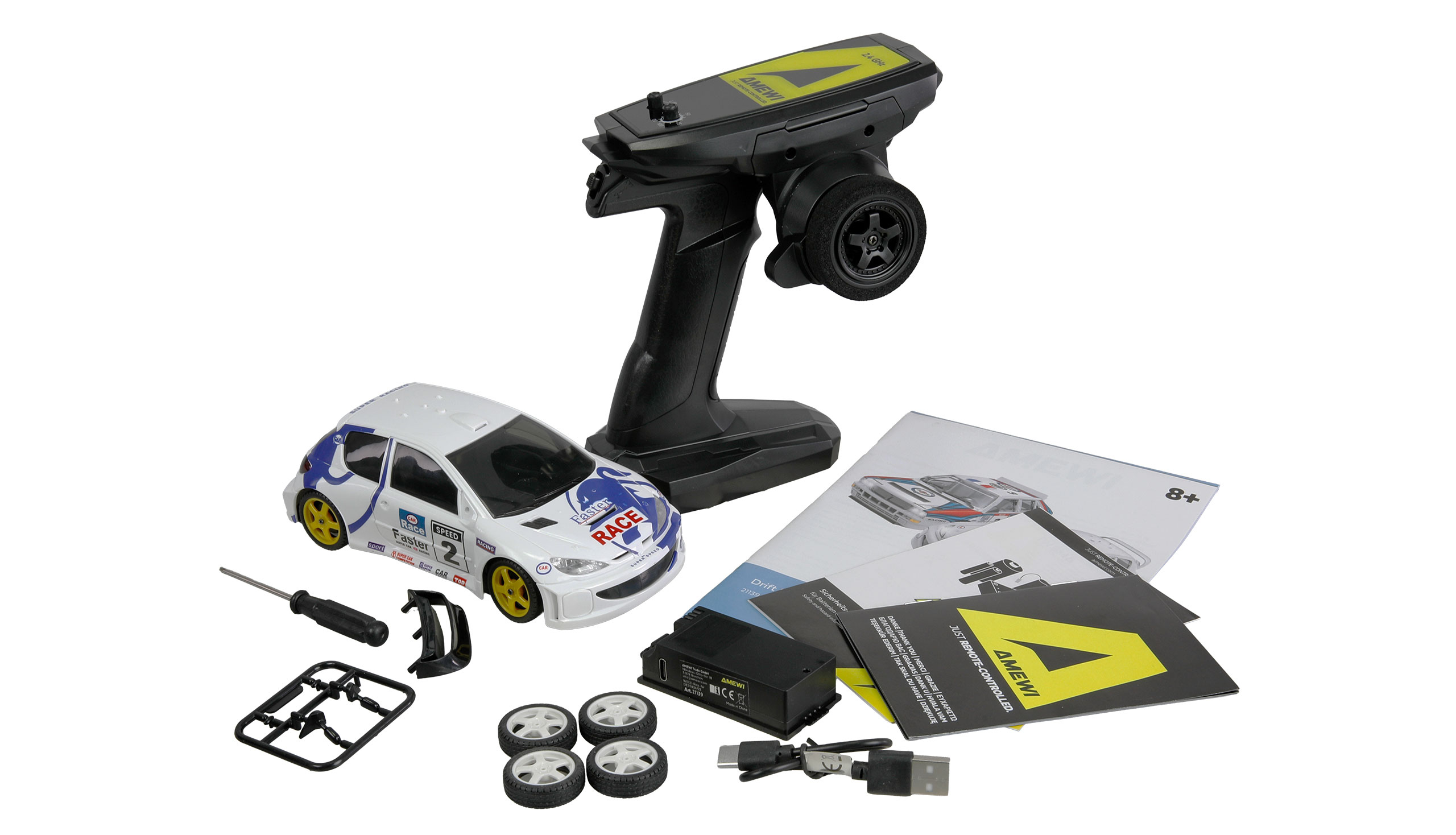 Amewi RC Drift Sport PR28 206 4WD 1:28 RTR (21139), Ansicht 2