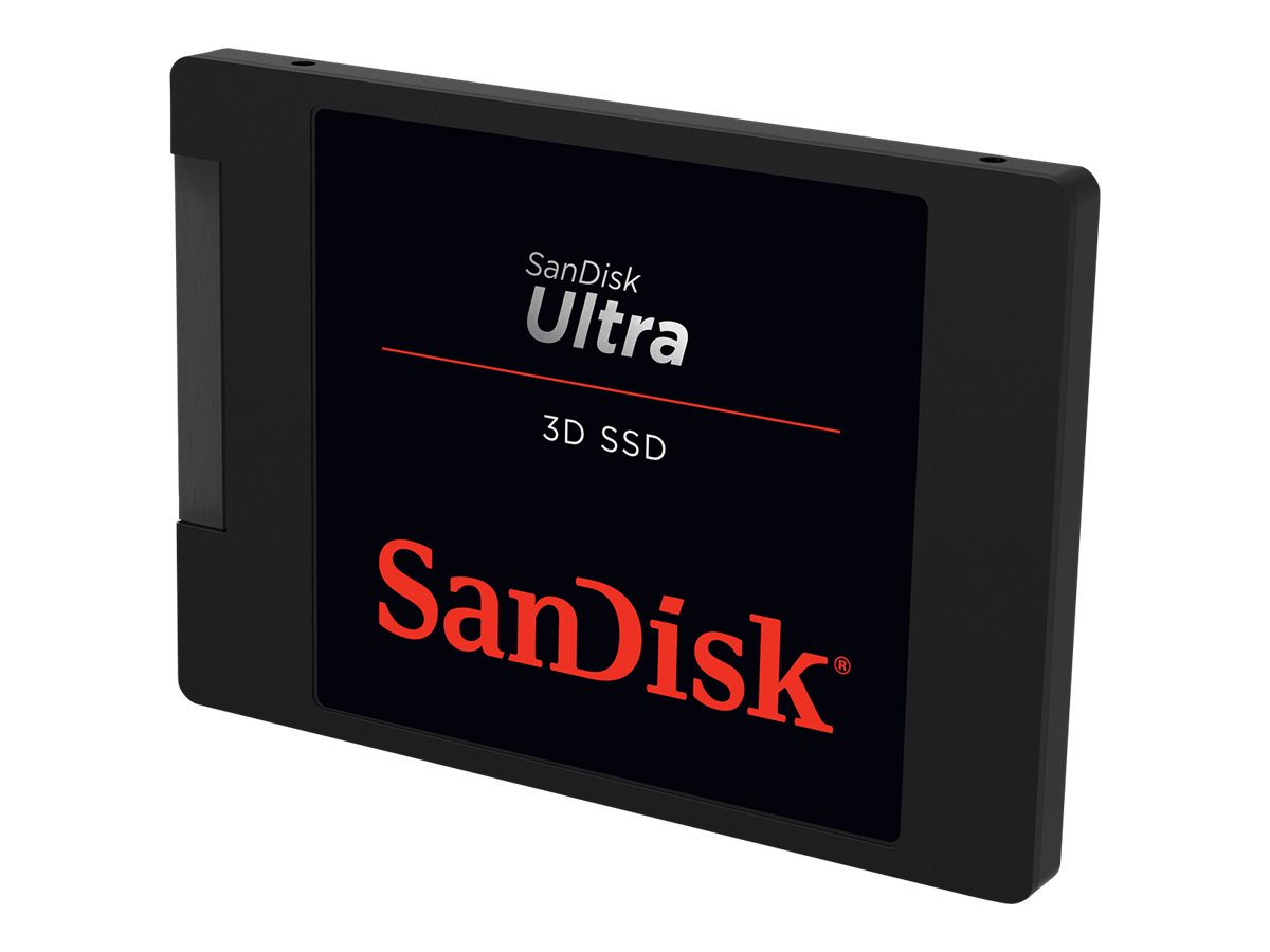 SanDisk Ultra 3D - SSD - 1 TB - intern - 2.5" (6.4 cm) - SATA 6Gb/s