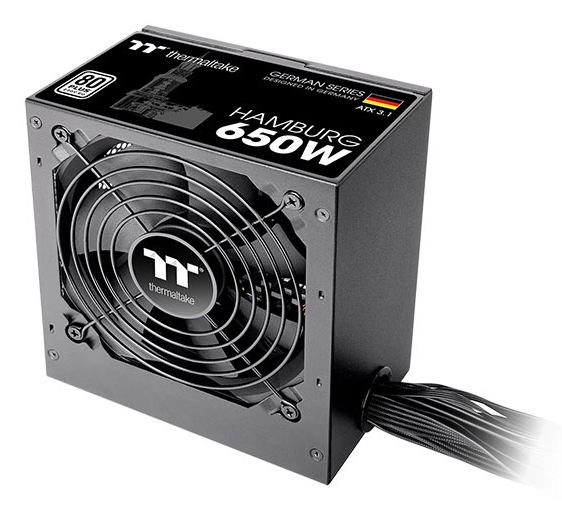 Thermaltake Hamburg ATX3.1 80+ - PC-/Server Netzteil - ATX - PC-/Server Netzteil - ATX, Ansicht 3