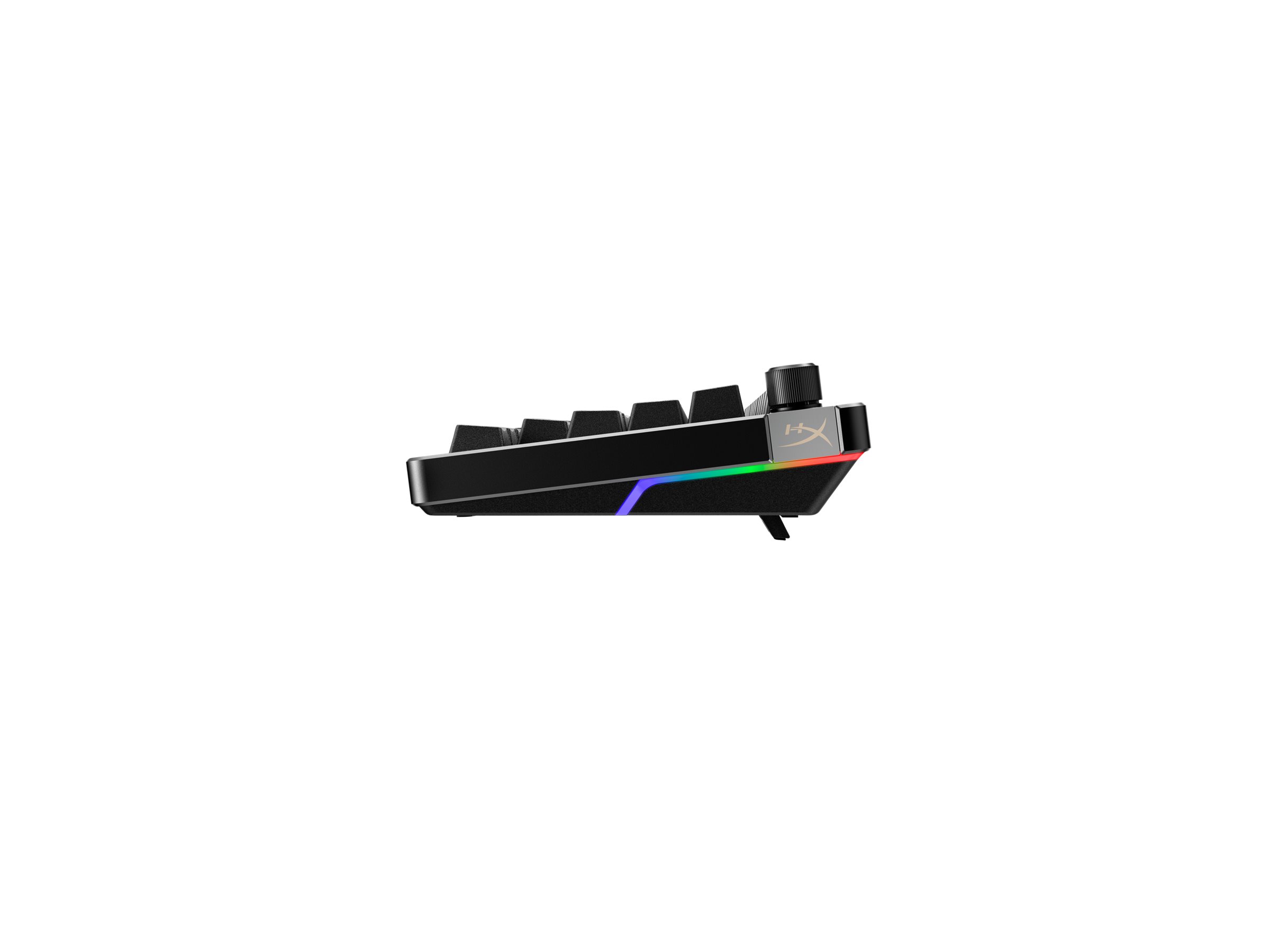 HP HyperX Alloy Rise - Tastatur - 1000 Hz Abfragerate, 100% Anti-Ghosting, 80 Millionen Tasteneingaben - TL: US, QWERTY, Ansicht 4