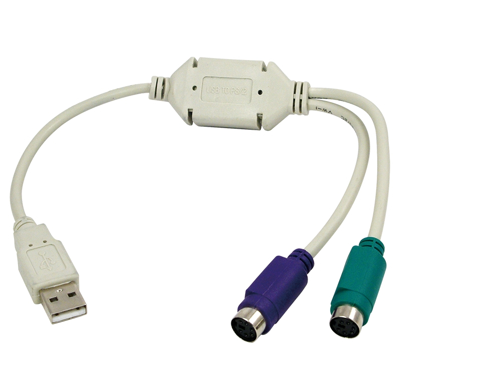 LogiLink Tastatur- / Maus-Adapter - PS/2 (W), Ansicht 3