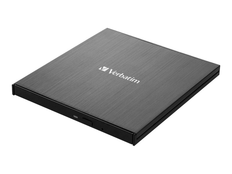 Verbatim Ultra HD 4K - Laufwerk - BDXL Writer - 6x/4x - SuperSpeed USB 3.1 Gen 1 - extern (13,3 cm Slim Line)