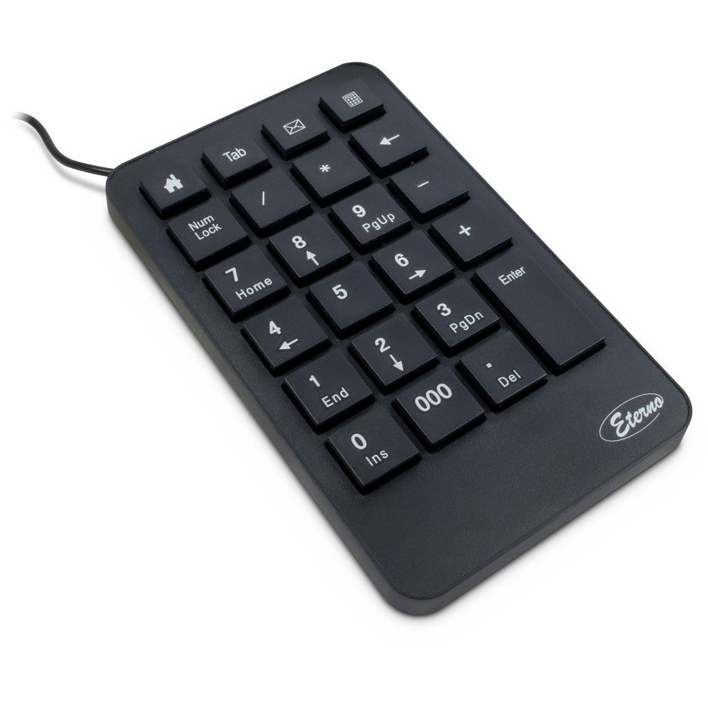 Inter-Tech Eterno KB-120 - Tastenfeld - USB - retail, Ansicht 2