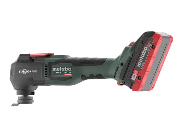 Metabo MT 18 LTX BL QSL Akku-Multifunktionswerkzeug inkl. Koffer + 2 Akkus 4.0Ah + Zubehör, Ansicht 2