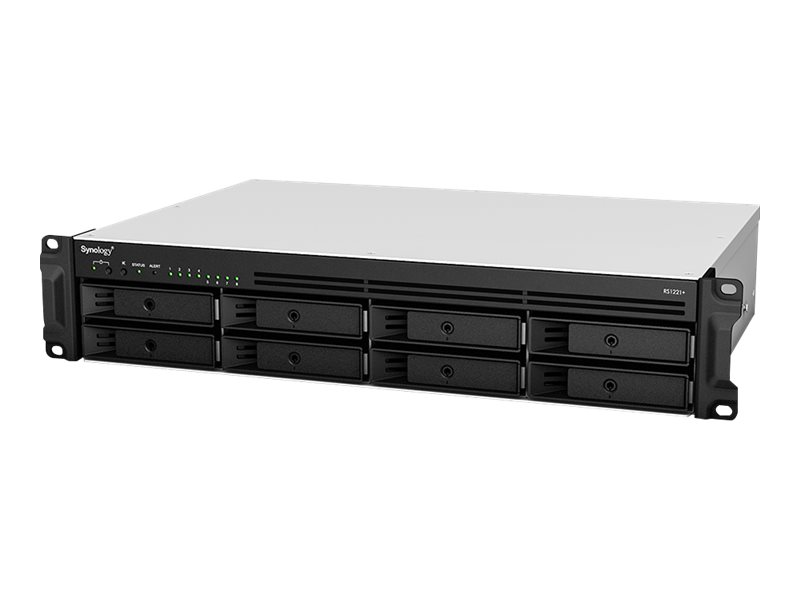 Synology RackStation RS1221RP+ - NAS-Server - 8 Schächte (K/RS1221RP+ + 8X HAT5300-12T)