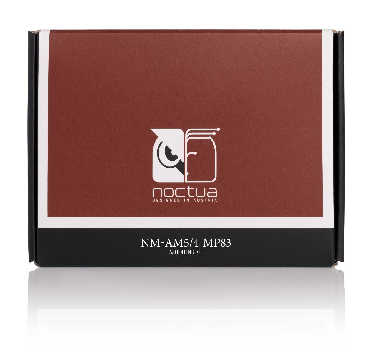 Noctua NM-AM5/4-MP83 - Montageset - Schwarz - Chrom - Socket AM4 - Buchse AM5 - Noctua NH-D15…, Ansicht 2