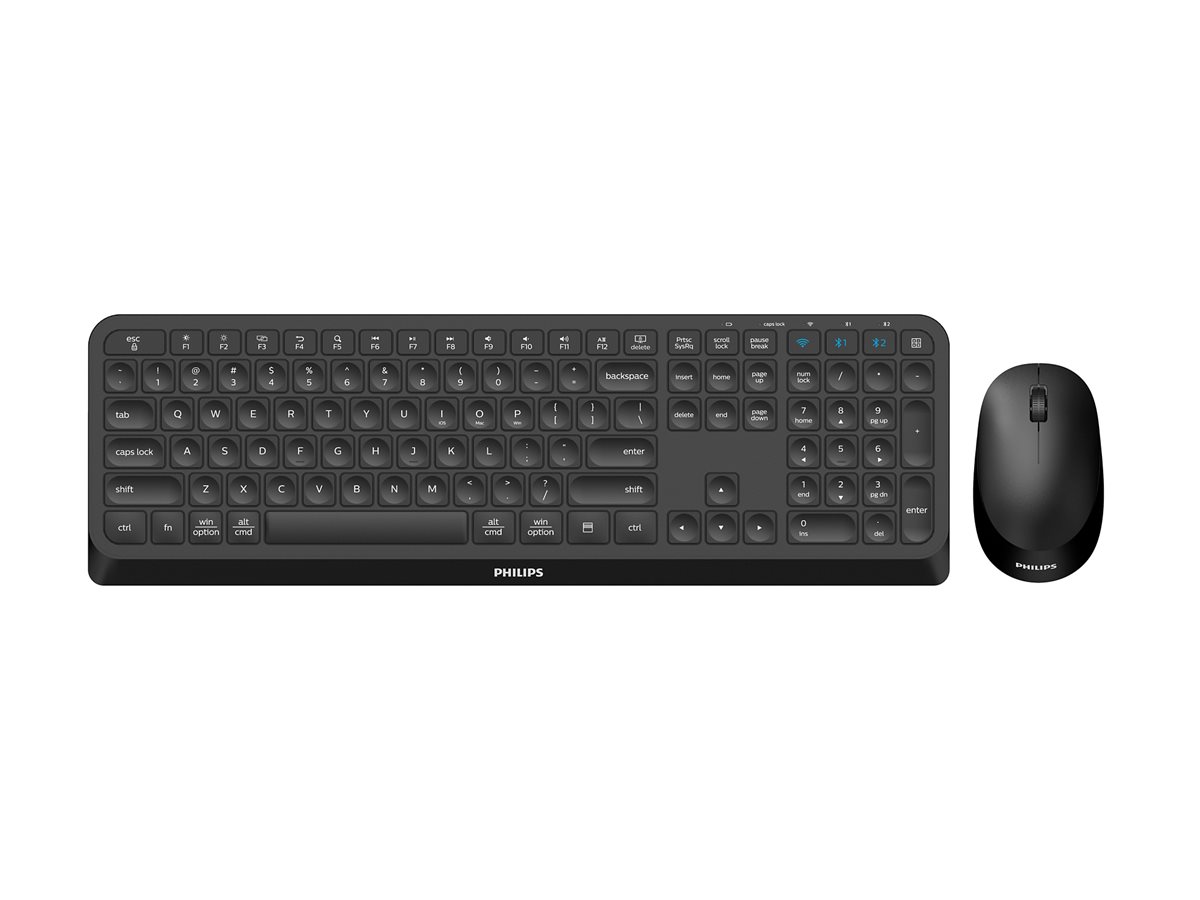 Philips 4000 series SPT6407B - Tastatur-und-Maus-Set - TL: Deutsch, QWERTZ, Ansicht 4
