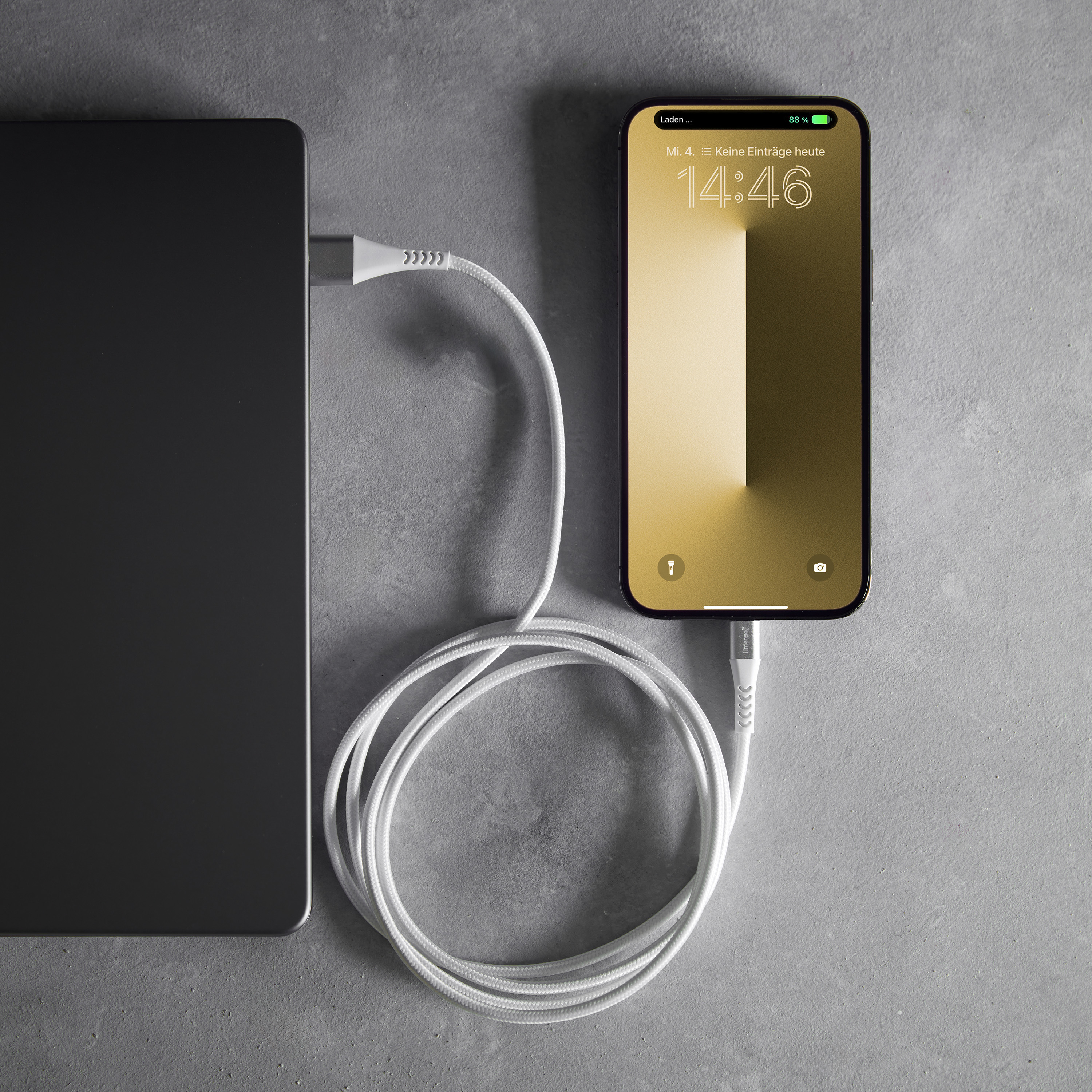 Intenso USB-A auf Lightning Kabel 1.5m weiß - Kabel - Digital/Daten, Ansicht 3