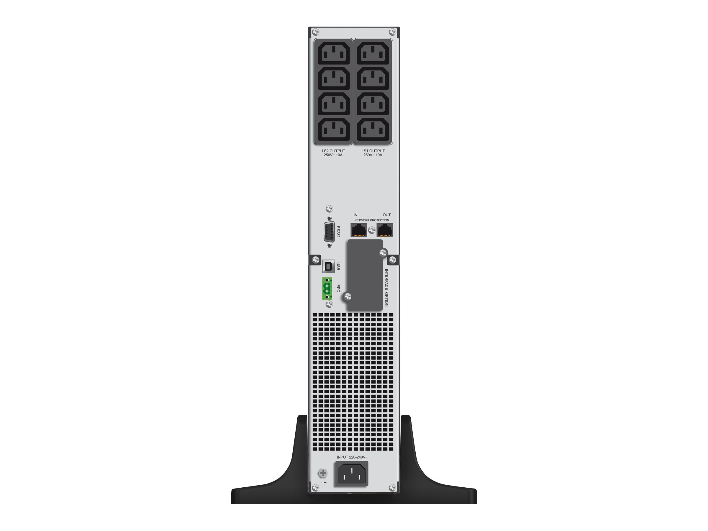 BlueWalker PowerWalker VI 1000RT LCD - USV - Wechselstrom 220/230/240 V - 900 Watt - 1000 VA - 7 Ah - RS-232, USB, Ansicht 3