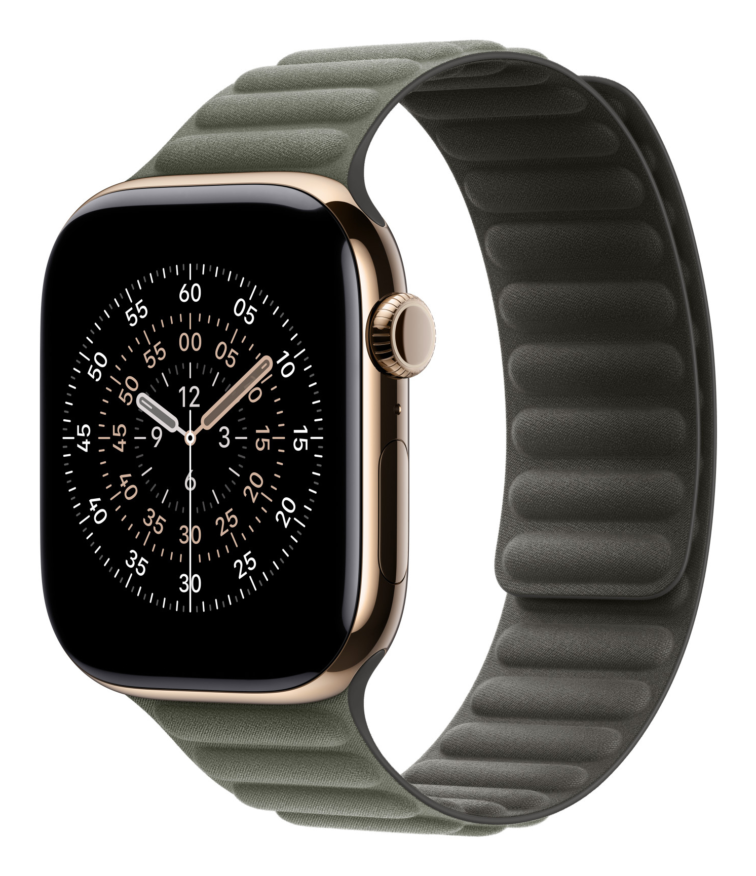 Apple Uhrarmband für Smartwatch - 46mm - Größe M/L - grau, Ansicht 2