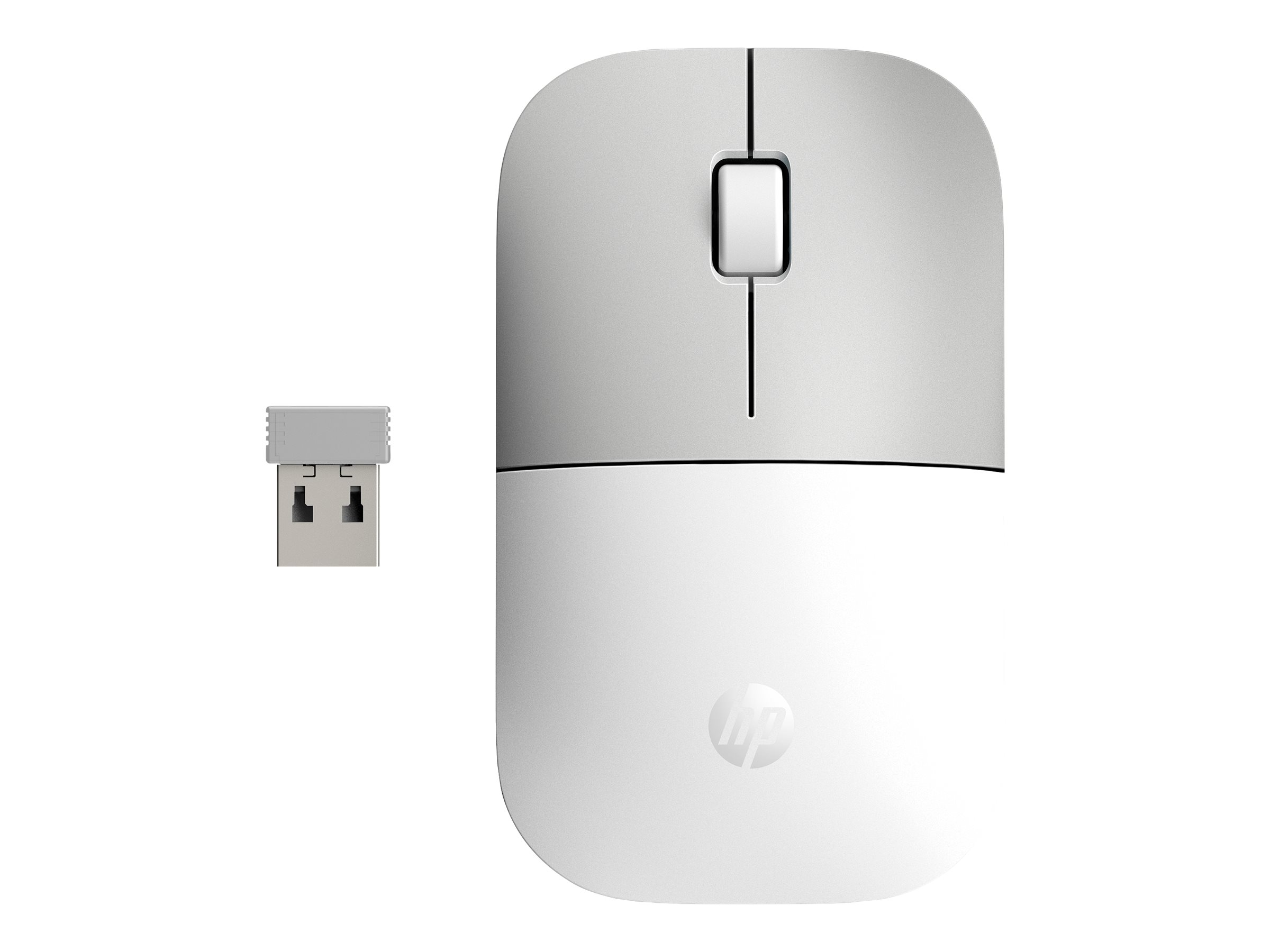 HP Z3700 - Maus - kabellos - 2.4 GHz - kabelloser Empfänger (USB)