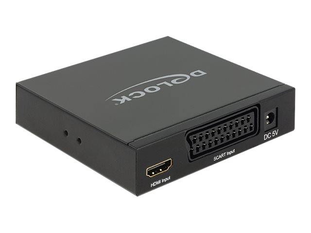 Delock Converter SCART  HDMI > HDMI with Scaler