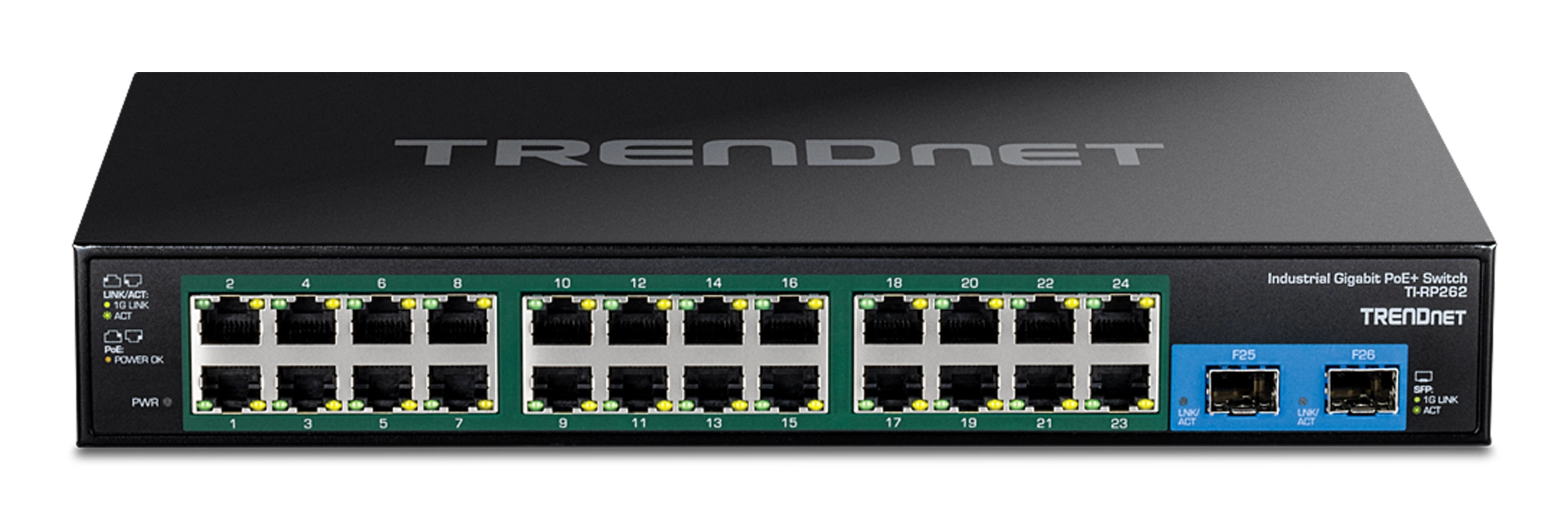 TRENDnet 26-PORT HARDENED INDUSTRIAL, Ansicht 2