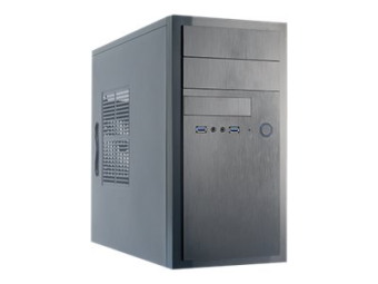 Chieftec Elox Series HT-01B - Tower - micro ATX 350 Watt (ATX12V 2.3 PS2)