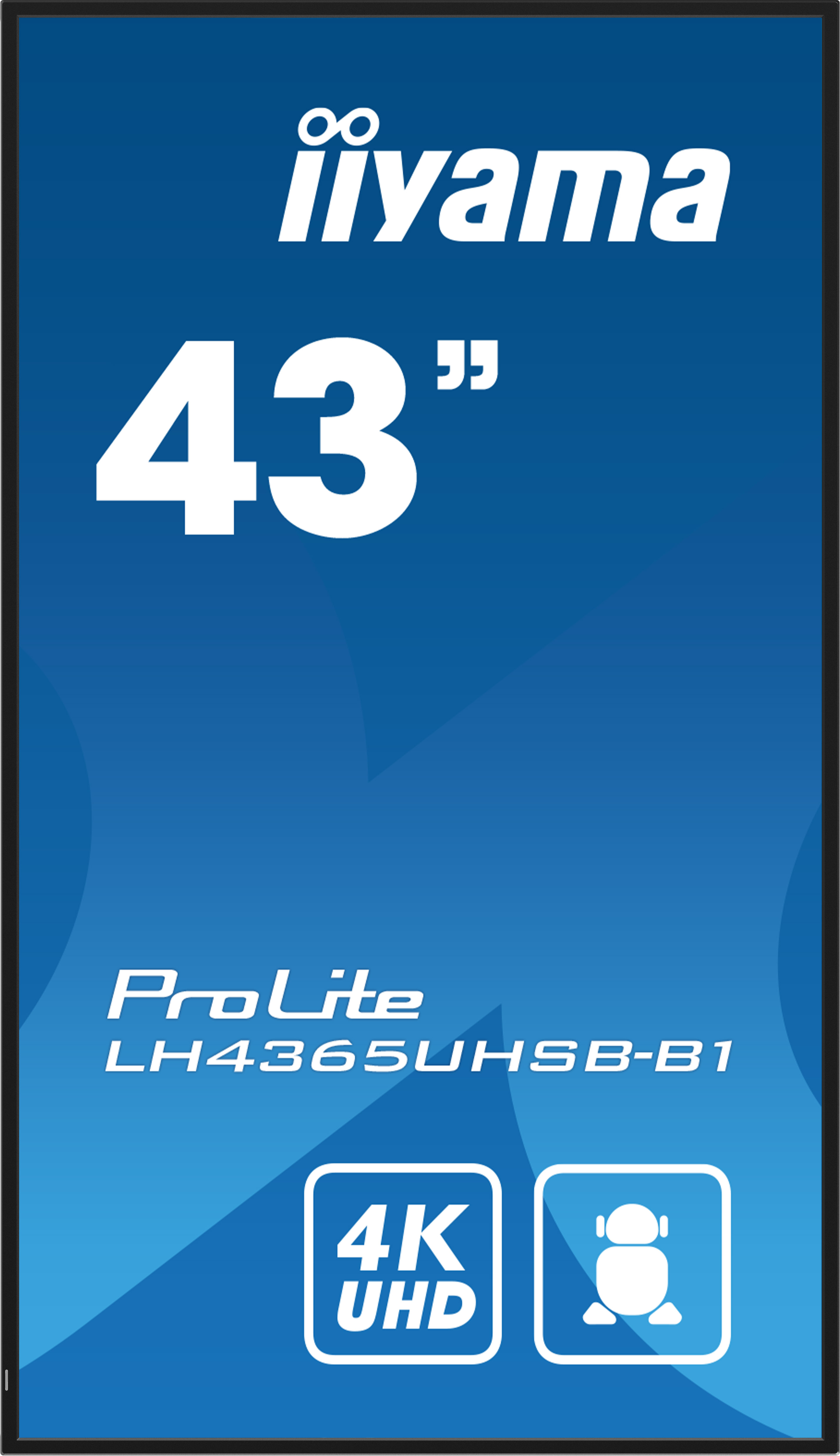 Iiyama ProLite LH4365UHSB-B1 - 109 cm (43) Diagonalklasse (108 cm (42.5), Ansicht 3