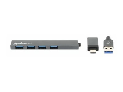 Manhattan Hub - 4 x USB 3.2 Gen 1 - Desktop, Ansicht 4