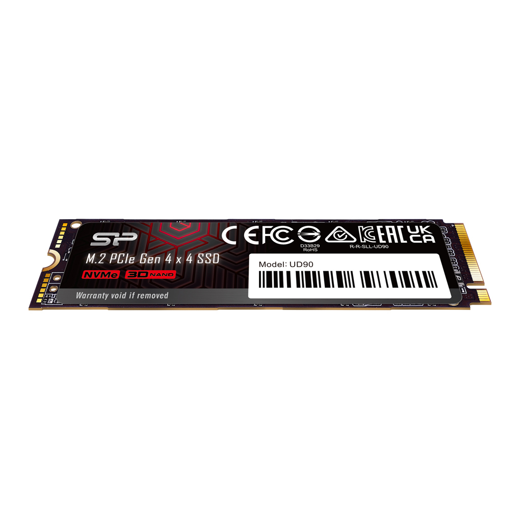 Silicon Power UD90 - SSD - 2 TB - intern - M.2 2280 - PCIe 4.0 x4 (NVMe), Ansicht 2