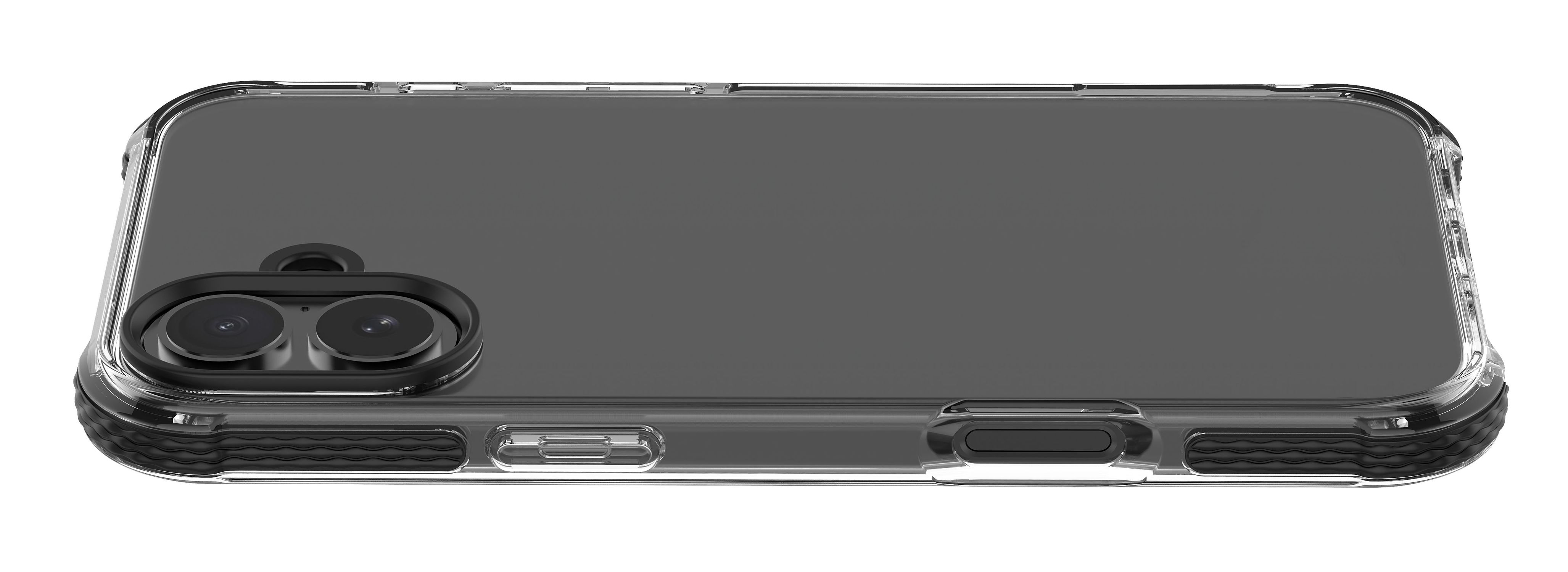 Cellularline Strong Guard Case iPhone 16 Clear, Ansicht 2