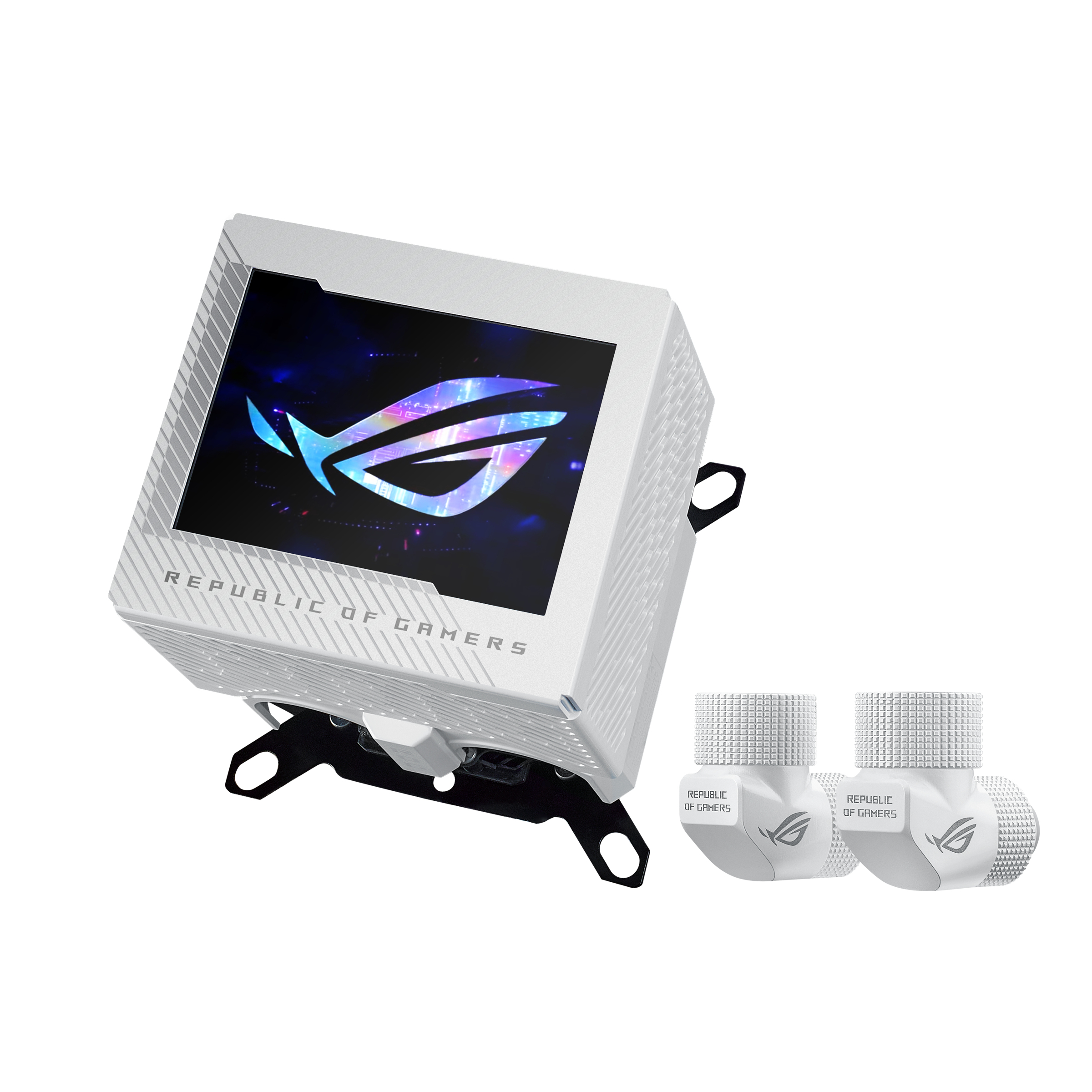 ASUS ROG RYUJIN III - White Edition - Flüssigkühlsystem für CPU im Waterblock-Design - (für: AM4, LGA1200, LGA1700, AM5), Ansicht 4