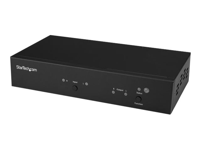 StarTech.com HDBaseT Repeater für ST121HDBTE oder ST121HDBTPW HDMI Extender Kit - 4K - Repeater - HDBaseT - über CAT 5e/6 - RJ-45, mini-phone stereo 3.5 mm, 19-poliger HDMI Typ A / RJ-45, mini-phone stereo 3.5 mm, 19-poliger HDMI Typ A