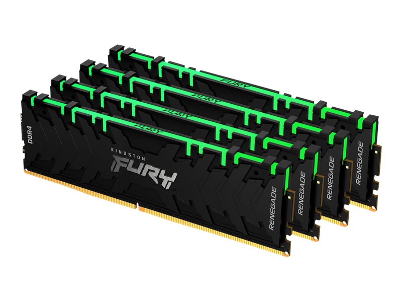 Kingston FURY Renegade RGB - DDR4 - Kit - 32 GB: 4 x 8 GB