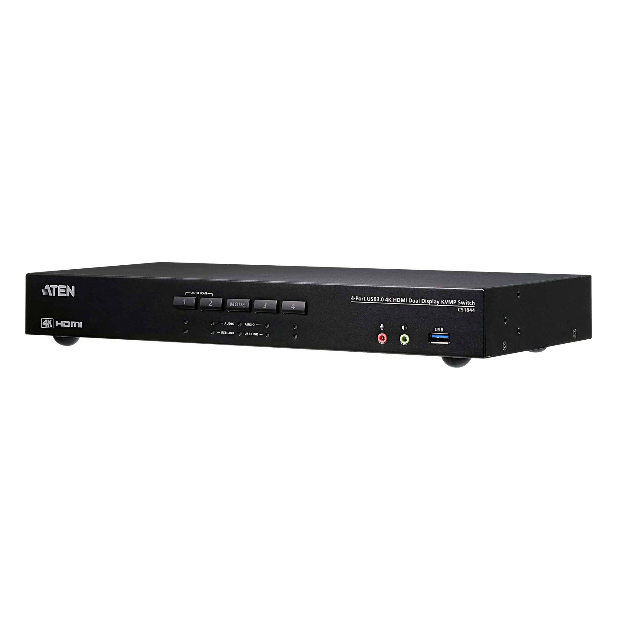 ATEN CS1844 - 4096 x 2160 Pixel - 4K DCI - 4,42 W - Schwarz