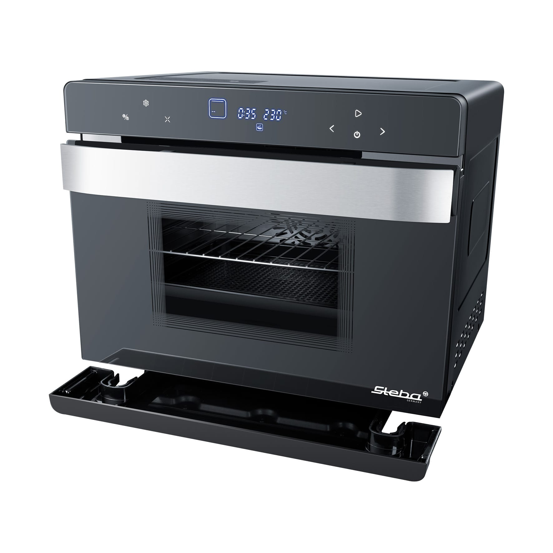 Steba DG 40 - Klein - 37 l - 3 Regale - 2400 W - Schwarz - Berührung, Ansicht 2