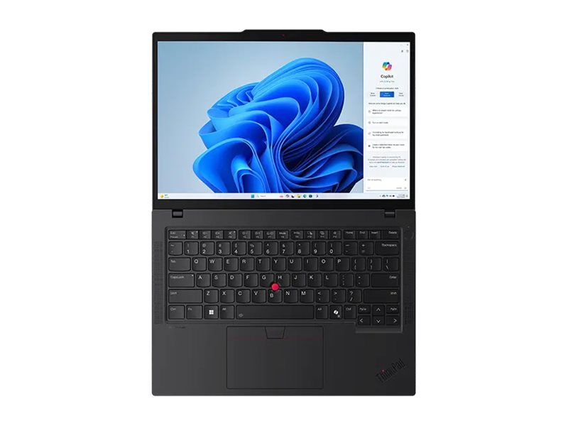 Lenovo ThinkPad T14 Gen 5 21ML - 180°-Scharnierdesign - Intel Core Ultra 7 155U  1.7 GHz - Win 11 Pro - Intel Graphics - 16 GB RAM - 512 GB SSD TCG Opal Encryption 2 NVMe - 35.6 cm (14)