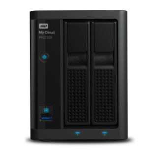 WD My Cloud Pro PR2100 - NAS - Desktop - Intel® Pentium® - N3710 - 28 TB - Schwarz
