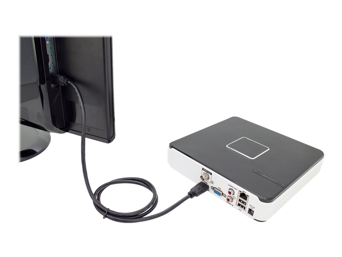 DIGITUS HDMI Premium High Speed mit Ethernet Anschlusskabel