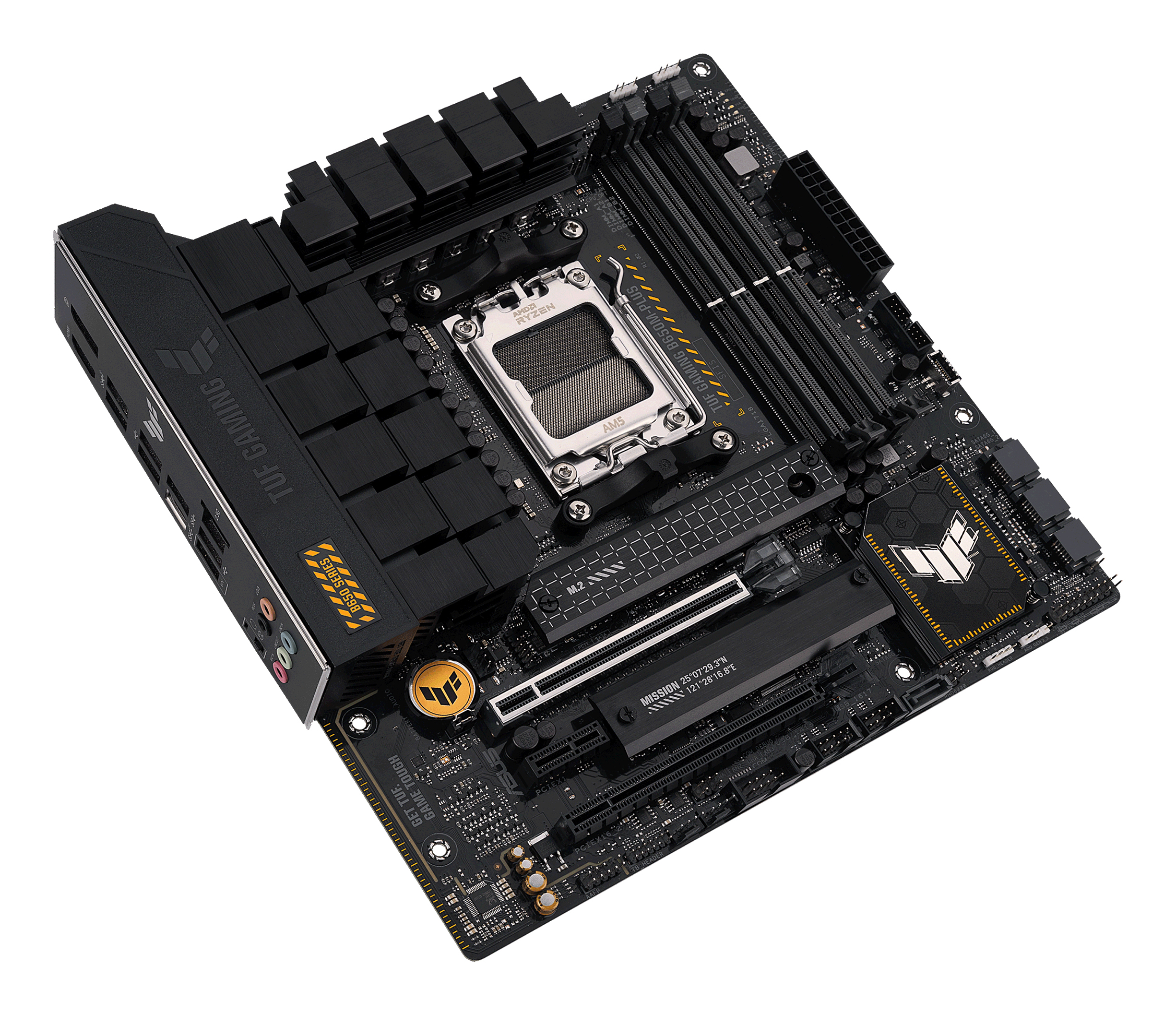 ASUS TUF Gaming B650M-Plus WIFI - Motherboard - micro ATX - Socket AM5 - AMD B650 Chipsatz, Ansicht 3