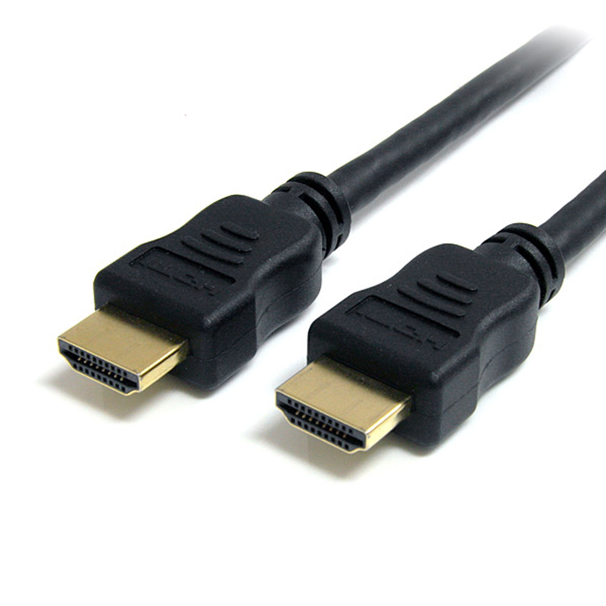 StarTech.com High-Speed-HDMI-Kabel mit Ethernet 2m (Stecker/Stecker) - Ultra HD 4k HDMI Videokabel, 2 m, HDMI Typ A (Standard), HDMI Typ A (Standard), 3D, 10,2 Gbit/s, Schwarz