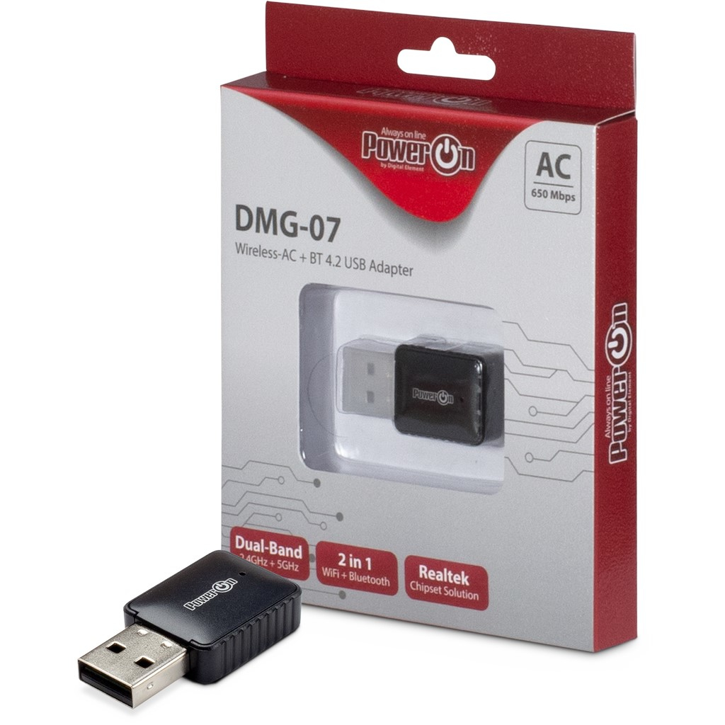 Inter-Tech DMG-07 - Netzwerkadapter - USB 2.0, Ansicht 2