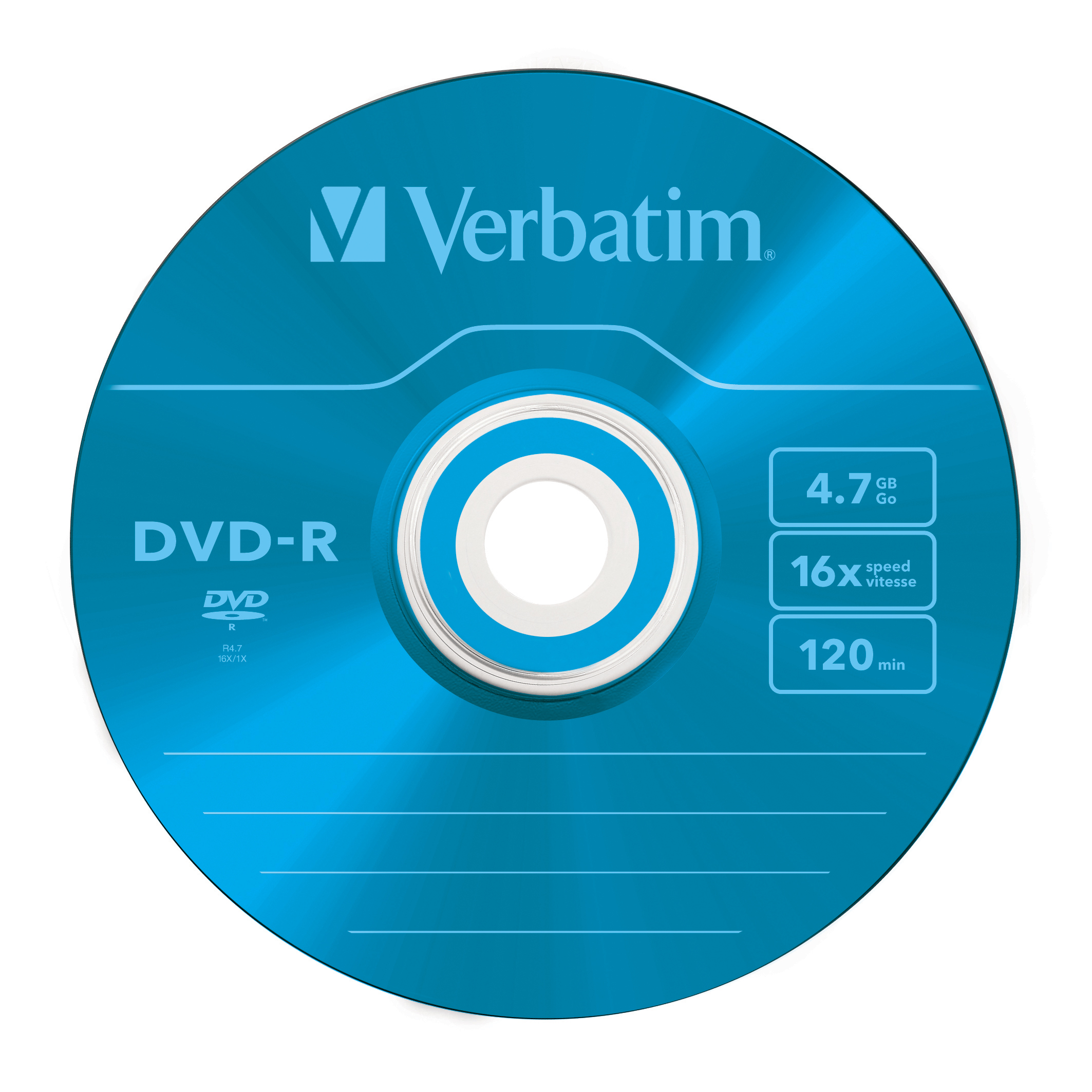 Verbatim Colours - 5 x DVD-R - 4.7 GB 16x, Ansicht 2
