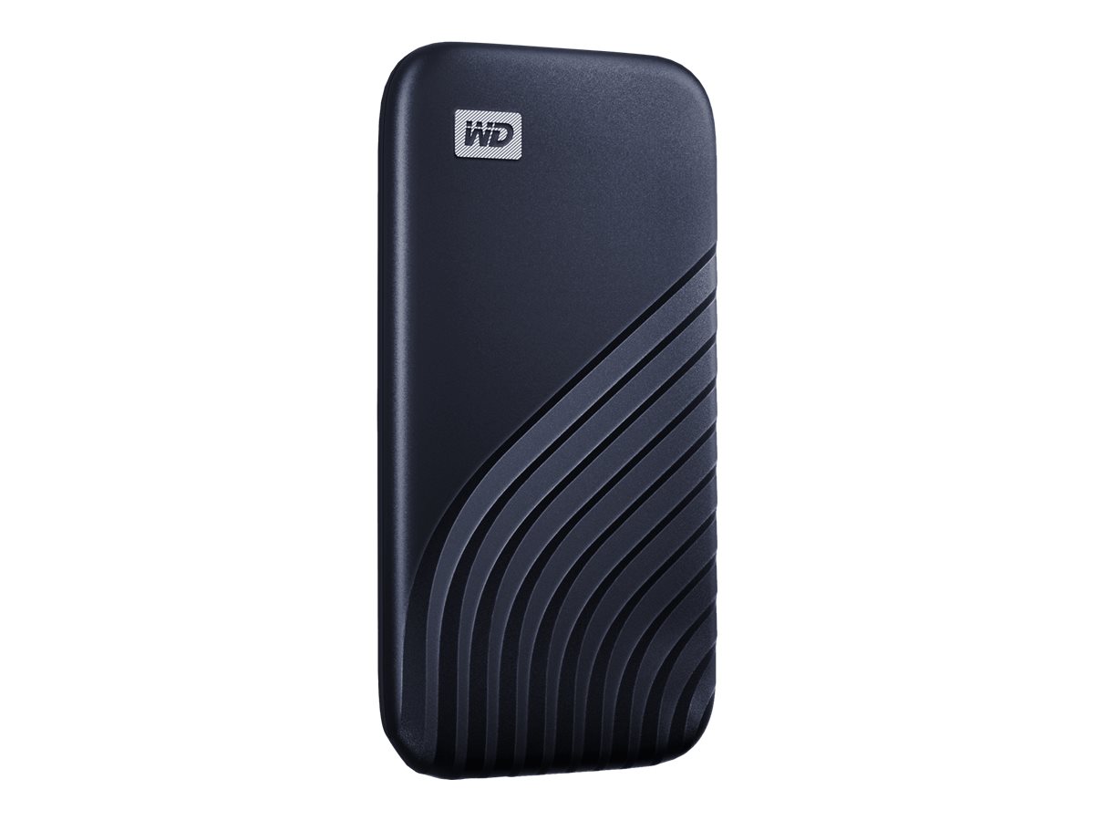 WD My Passport SSD WDBAGF0020BBL - SSD - verschlüsselt - 2 TB - extern (tragbar), Ansicht 4