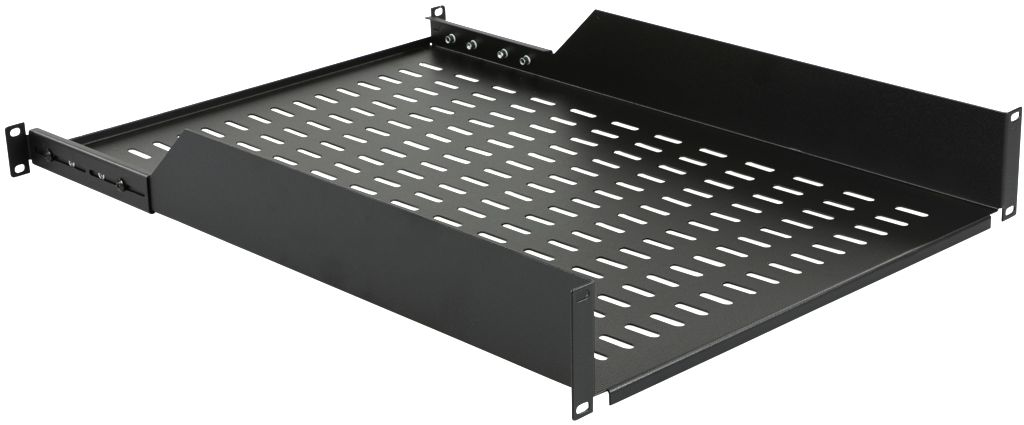 Lanview RAS415BL - Schwarz - 50 kg - 2U - 19 - Oval - 482 mm, Ansicht 2