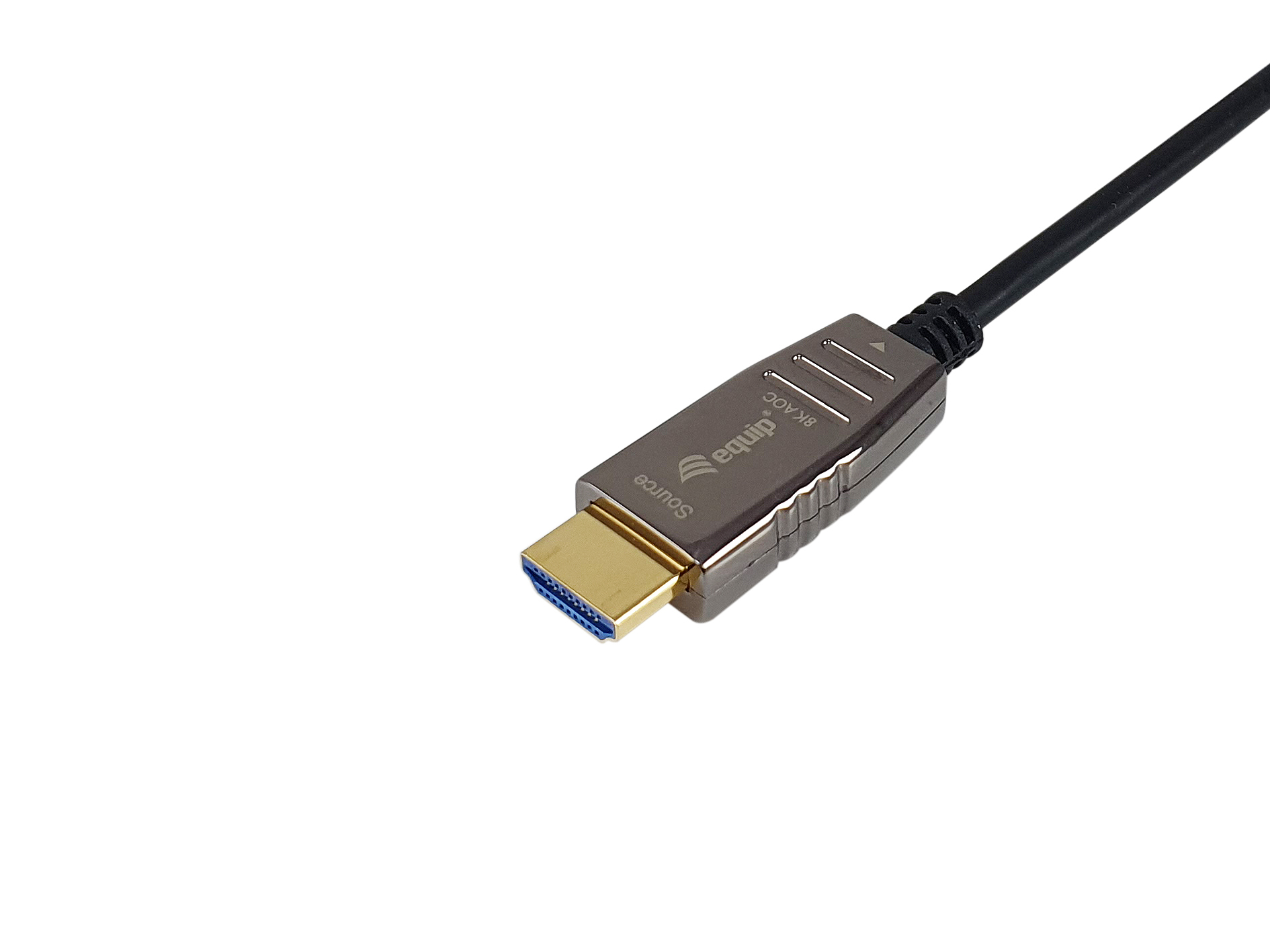 Equip Ultra High Speed - HDMI-Kabel mit Ethernet - HDMI männlich zu HDMI männlich - 20 m - Schwarz -Active Optical Cable, Ansicht 3