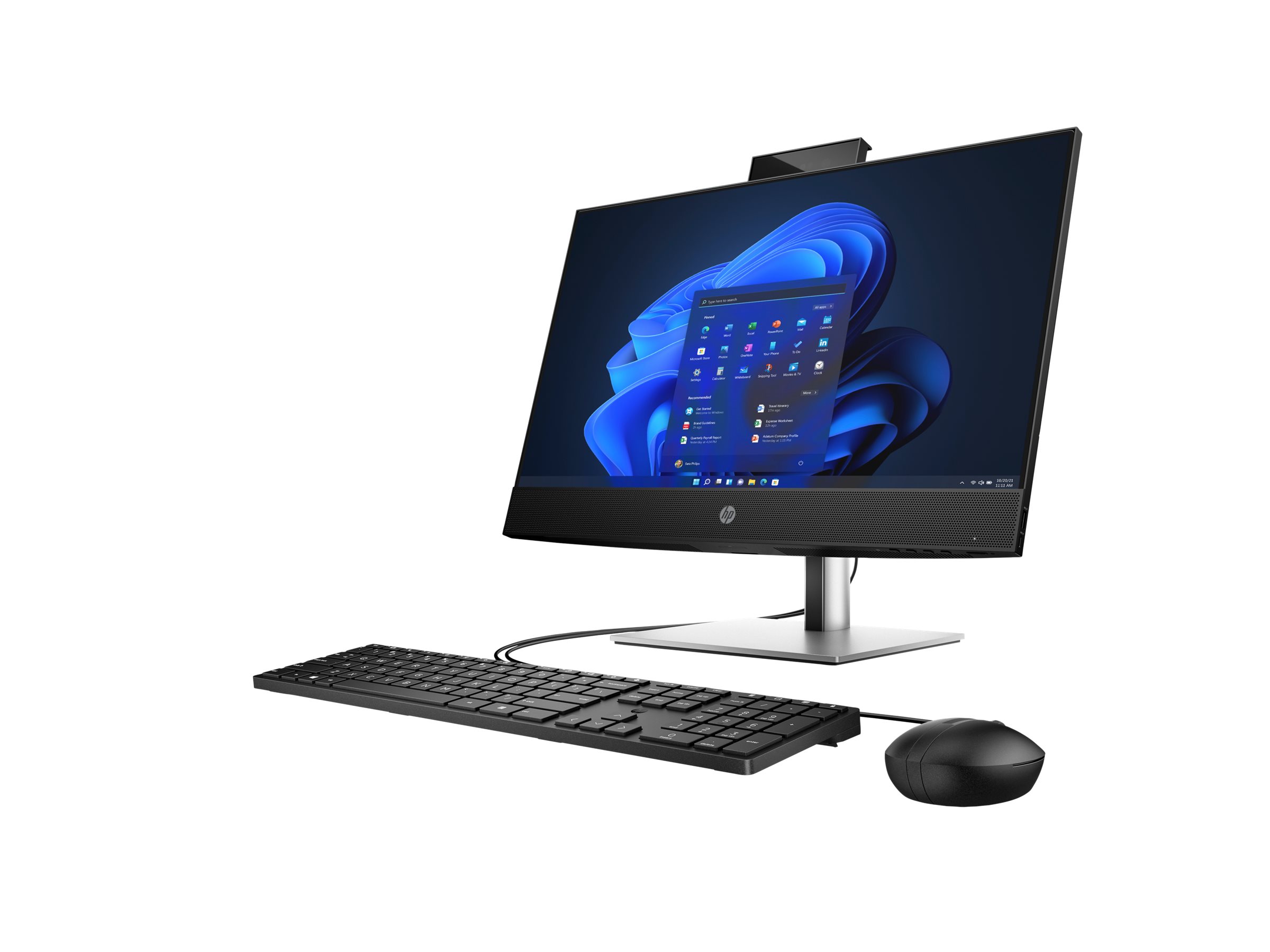 HP ProOne 440 G9 - All-in-One (Komplettlösung) - Core i5 i5-14500T / 1.7 GHz - RAM 16 GB - SSD 512 GB - NVMe - UHD Graphics 770 - 1GbE, Wi-Fi 6E, Bluetooth 5.3 - WLAN: 802.11a/b/g/n/ac/ax (Wi-Fi 6E)
