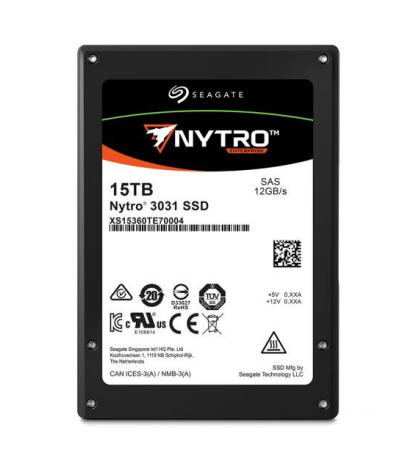 Seagate Nytro 3131 XS15360TE70014 - SSD - verschlüsselt - 15.36 TB - intern - 2.5 (6.4 cm), Ansicht 2