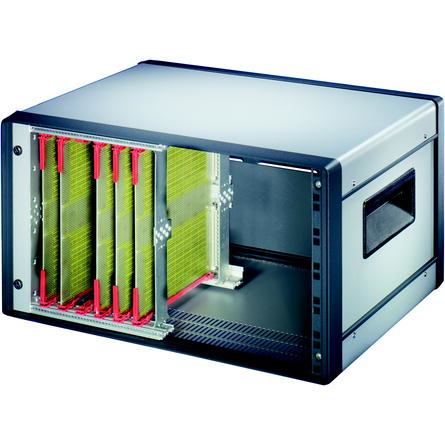 SCHROFF 10225-615 - Metallisch - Stahl - 6U - 520 mm - 400 mm, Ansicht 2
