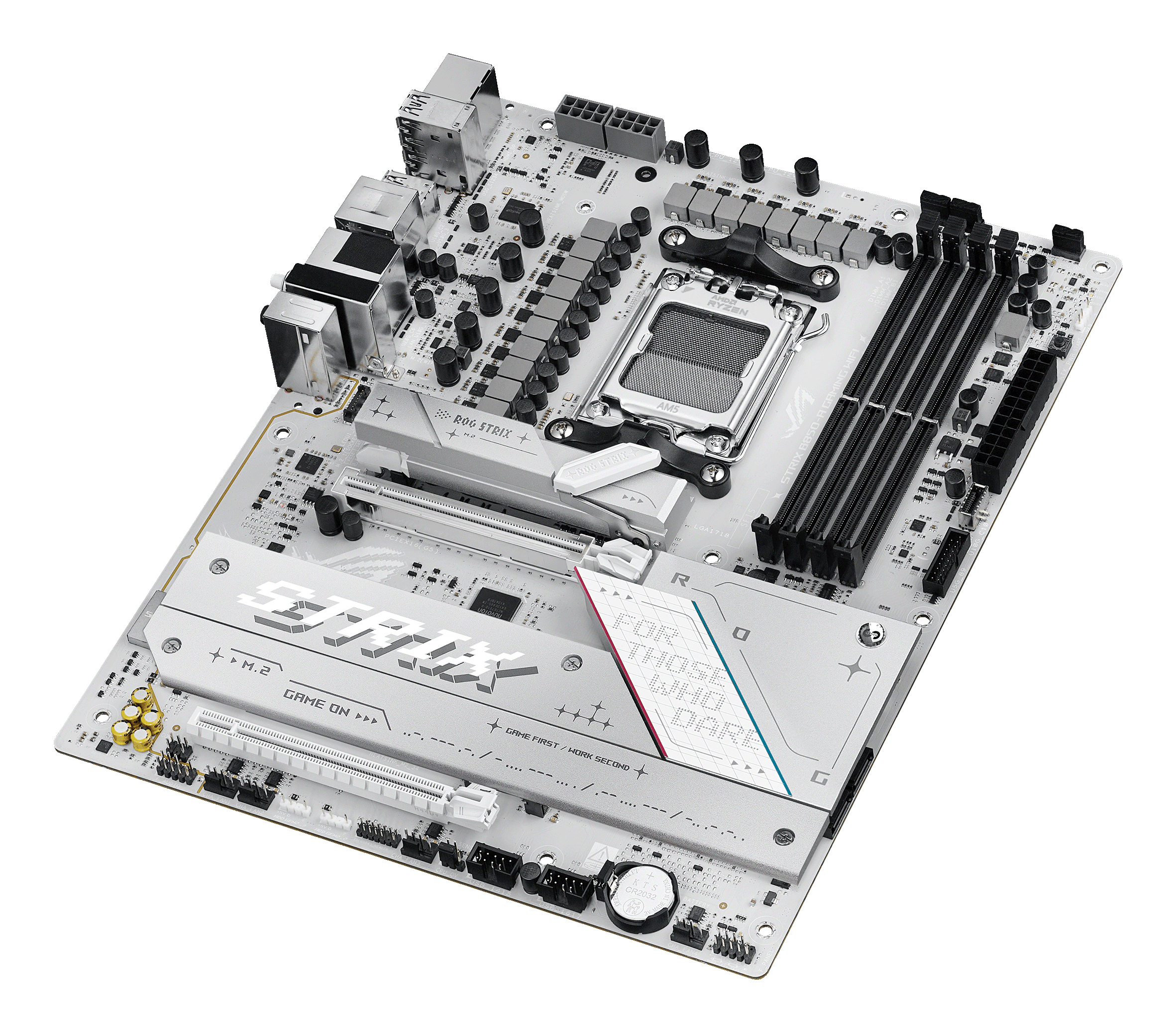 ASUS ROG STRIX B850-A GAMING WIFI - Motherboard - ATX - Socket AM5 - AMD B850 Chipsatz, Onboard-Grafik(CPU erforderlich), Ansicht 3