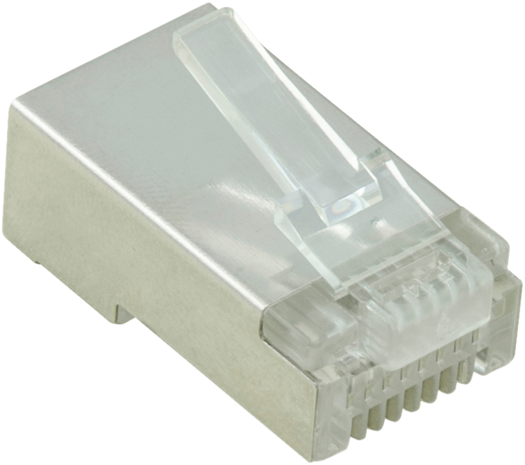 VALUE Netzwerkanschluss - RJ-45 (M) - STP - CAT 5e (Packung mit 10), Ansicht 2